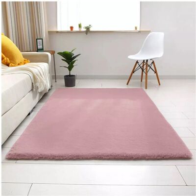 Oxford Homeware - Shaggy Rug 80x150 - Dust Rose Pink - Rug Oxford Homeware - Shaggy Rug 80x150 - Dust Rose Pink - Rug
