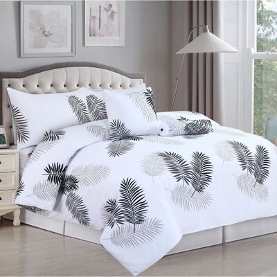Imperial Rooms - Duvet Set - White - Leaf - Bedding Set Imperial Rooms - Duvet Set - White - Leaf - Bedding Set