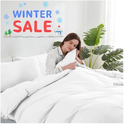 Imperial Rooms - King - White - Duvet Cover Set Imperial Rooms - King - White - Duvet Cover Set