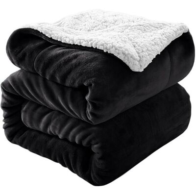 Imperial Rooms - Black - 230x270 cm - Blanket Imperial Rooms - Black - 230x270 cm - Blanket