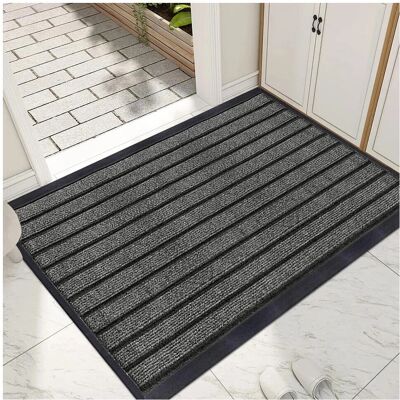 Yorkshire Bedding Grey 60x90 Non Slip Door Mat - Door Mat Yorkshire Bedding Grey 60x90 Non Slip Door Mat - Door Mat