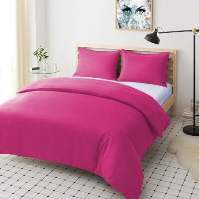 Imperial Rooms - Pink Single Plain - Duvet Cover Imperial Rooms - Pink Single Plain - Duvet Cover