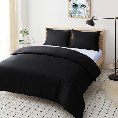 Imperial Rooms - Duvet Cover - Black - Single - Set Imperial Rooms - Duvet Cover - Black - Single - Set