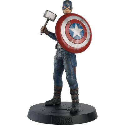 Statue Captain America 1:6 Échelle - Peinte à la Main, Polyresine, 32cm - Publicité Statue Captain America 1:6 Échelle - Peinte à la Main, Polyresine, 32cm - Publicité