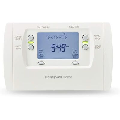 Honeywell Home THR860SWE Timer - 2 Channel Timer for Heating & Hot Water Honeywell Home THR860SWE Timer - 2 Channel Timer for Heating & Hot Water