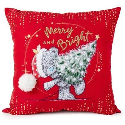 Me to You Tatty Teddy Christmas Cushion - Festive Decor Me to You Tatty Teddy Christmas Cushion - Festive Decor