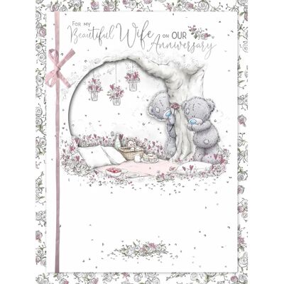 Carte d'anniversaire de mariage en boîte luxe 'Belle Épouse' Me to You Tatty Teddy - Collection Officielle Carte d'anniversaire de mariage en boîte luxe 'Belle Épouse' Me to You Tatty Teddy - Collection Officielle