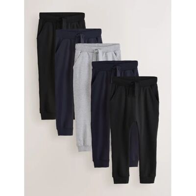 Next - Next Jogginghosen 5er-Pack - Schwarz - Pants Next - Next Jogginghosen 5er-Pack - Schwarz - Pants
