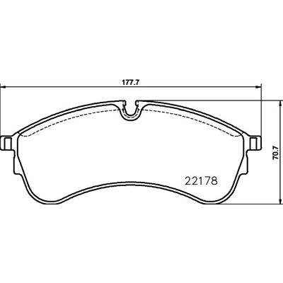 Don - PCP1605 - Front Disc - Copper Free - Brake Pad Set Don - PCP1605 - Front Disc - Copper Free - Brake Pad Set