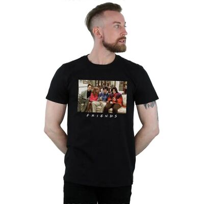 Absolute Cult Friends XXX-Large Schwarzes T-Shirt Absolute Cult Friends XXX-Large Schwarzes T-Shirt