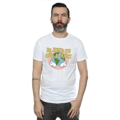 Disney Mickey Mouse Sei nett zu unserem Planeten T-Shirt - T-Shirt Disney Mickey Mouse Sei nett zu unserem Planeten T-Shirt - T-Shirt