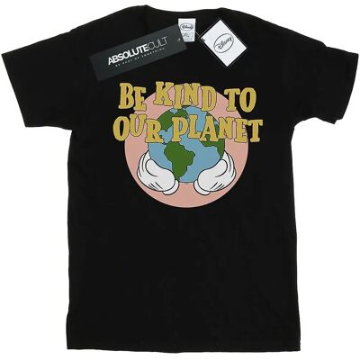 Disney Mickey Mouse Seien Sie Freund Unserer Planeten Boyfriend Fit T-Shirt - T-Shirt Disney Mickey Mouse Seien Sie Freund Unserer Planeten Boyfriend Fit T-Shirt - T-Shirt