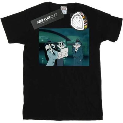 Absolute Cult - Looney Tunes Bugs Bunny Sylvester Letter - Schwarz - T-Shirt Absolute Cult - Looney Tunes Bugs Bunny Sylvester Letter - Schwarz - T-Shirt
