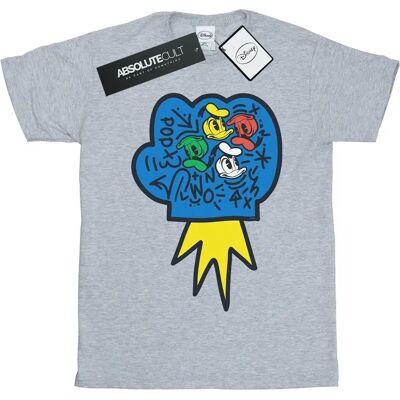 Absolute Cult Disney Donald Duck Pop Fist Damen T-Shirt - Freizeitshirt Absolute Cult Disney Donald Duck Pop Fist Damen T-Shirt - Freizeitshirt