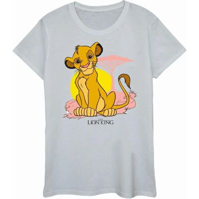 Disney Simba Pastell T-Shirt - Kinder Löwenkönig Top Disney Simba Pastell T-Shirt - Kinder Löwenkönig Top