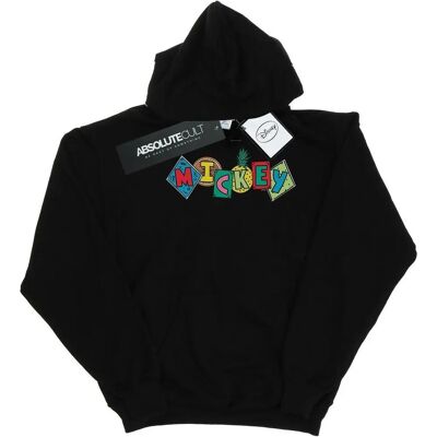 Absolute Cult - Mickey Mouse Fruit Blocks - Schwarz - Hoodie Absolute Cult - Mickey Mouse Fruit Blocks - Schwarz - Hoodie