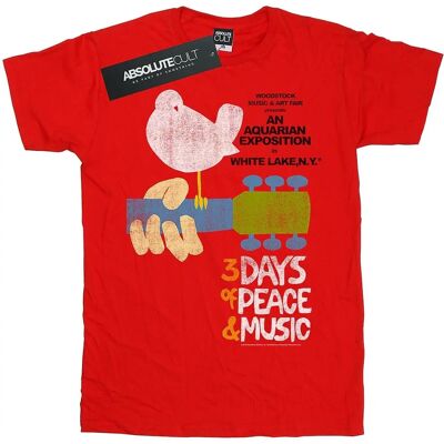 Absolute Cult Woodstock T-shirt donna poster festival vestibilità boyfriend - Tipo di Prodotto Absolute Cult Woodstock T-shirt donna poster festival vestibilità boyfriend - Tipo di Prodotto