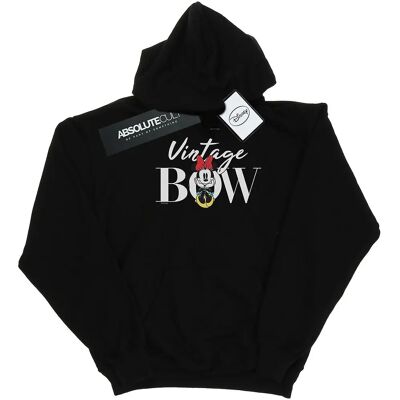 Disney Minnie Mouse Hoodie - Schwerer Baumwollmix - Schwarz - XXX-Large Disney Minnie Mouse Hoodie - Schwerer Baumwollmix - Schwarz - XXX-Large