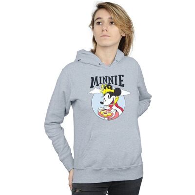 Absolute Cult Disney Minnie Mouse Queen Hoodie - Sport Grey X-Large Absolute Cult Disney Minnie Mouse Queen Hoodie - Sport Grey X-Large