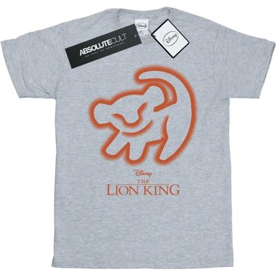 Disney Löwenkönig Höhle Zeichnung Mädchen T-Shirt - Lässiger Schnitt Disney Löwenkönig Höhle Zeichnung Mädchen T-Shirt - Lässiger Schnitt