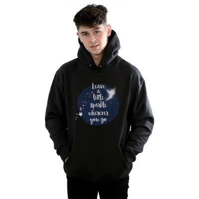 Disney Tinker Bell Hoodie - Schwarz - Schwerer Baumwollmix - Offiziell Lizenziert Disney Tinker Bell Hoodie - Schwarz - Schwerer Baumwollmix - Offiziell Lizenziert