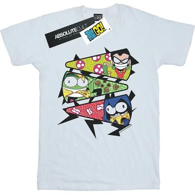 Absolute Cult DC Benzi desenate pentru barbati Teen Titans Du-te Pizza Slice T-Shirt Sport gri Small - T-Shirt Absolute Cult DC Benzi desenate pentru barbati Teen Titans Du-te Pizza Slice T-Shirt Sport gri Small - T-Shirt