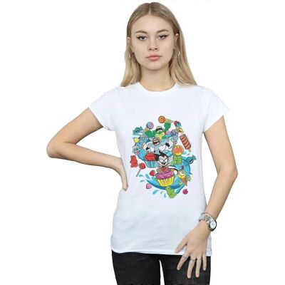 DC Comics Teen Titans Go Candy Mania T-Shirt - Damen DC Comics Teen Titans Go Candy Mania T-Shirt - Damen