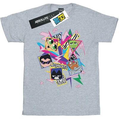 Czarna koszulka DC Comics Mężczyźni Teen Titans Go Czarna koszulka DC Comics Mężczyźni Teen Titans Go