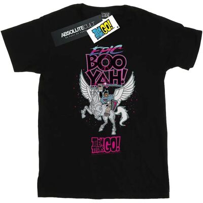 DC Comics Teen Titans Go Epic Boo Yah T-Shirt - Herren Schwarz X-Large DC Comics Teen Titans Go Epic Boo Yah T-Shirt - Herren Schwarz X-Large