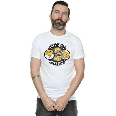 DC Comics Herren Teen Titans Go Burgers Vs Burritos T-Shirt - T-Shirt DC Comics Herren Teen Titans Go Burgers Vs Burritos T-Shirt - T-Shirt