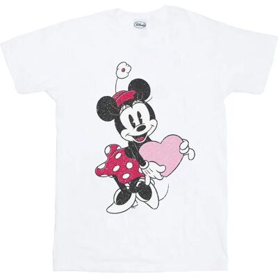 Koszulka Minnie Mouse Serce Miłości Disney - Kobieta Koszulka Minnie Mouse Serce Miłości Disney - Kobieta