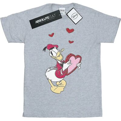 Disney Damen Donald Duck Herz Boyfriend T-Shirt Disney Damen Donald Duck Herz Boyfriend T-Shirt
