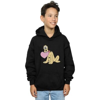 Absolute Cult - Pluto Love Heart Hoodie - Schwarz - 12-13 Jahre - Hoodie Absolute Cult - Pluto Love Heart Hoodie - Schwarz - 12-13 Jahre - Hoodie