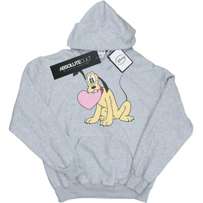 Disney Pluto Kapuzenpullover - Jugend Heavy Cotton - Sport Grau Disney Pluto Kapuzenpullover - Jugend Heavy Cotton - Sport Grau