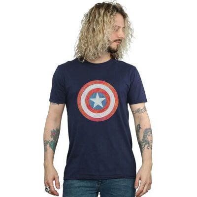 Absolute Cult Marvel Captain America Navy Blue XXL T-Shirt Absolute Cult Marvel Captain America Navy Blue XXL T-Shirt