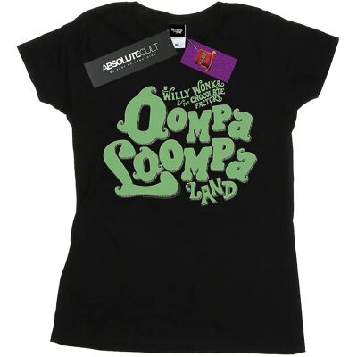Absolute Cult Willy Wonka und die Schokoladenfabrik Damen Oompa Loompa Land T-Shirt - T-Shirt Absolute Cult Willy Wonka und die Schokoladenfabrik Damen Oompa Loompa Land T-Shirt - T-Shirt