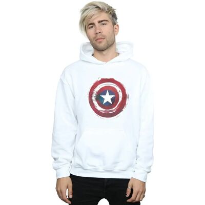 Absolute Cult Marvel Captain America Hoodie Weiß 4XL - Hoodie Absolute Cult Marvel Captain America Hoodie Weiß 4XL - Hoodie
