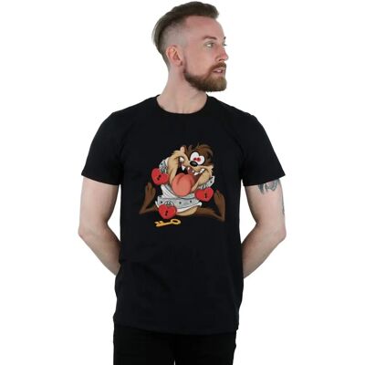 Absolute Cult Looney Tunes Taz Valentinstag Schwarz Large - T-Shirt Absolute Cult Looney Tunes Taz Valentinstag Schwarz Large - T-Shirt