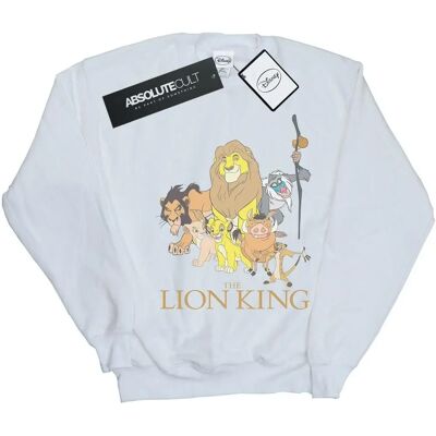 Disney Król Lew Biały Sweter - Sweter Disney Król Lew Biały Sweter - Sweter