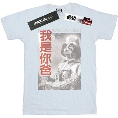 Absolute Cult Star Wars Vader Ich Bin Dein Vater Weiß XXL T-Shirt Absolute Cult Star Wars Vader Ich Bin Dein Vater Weiß XXL T-Shirt