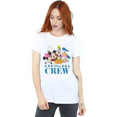 Disney Mickey Mouse Vrouwen Boyfriend T-Shirt - Wit Disney Mickey Mouse Vrouwen Boyfriend T-Shirt - Wit