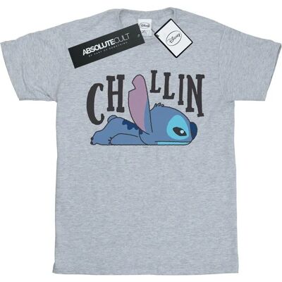 Koszulka Disney Lilo i Stitch Chillin Fit boyfriend - Koszulka Koszulka Disney Lilo i Stitch Chillin Fit boyfriend - Koszulka