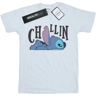 Disney Lilo Und Stitch Chillin Baumwolle T-Shirt - T-Shirt Disney Lilo Und Stitch Chillin Baumwolle T-Shirt - T-Shirt