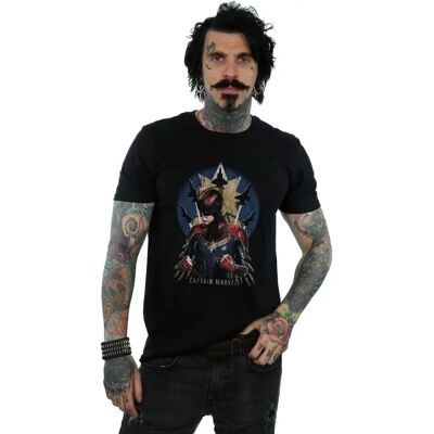 Absolute Cult Marvel Captain Marvel Jet Burst T-Shirt - T-Shirt Absolute Cult Marvel Captain Marvel Jet Burst T-Shirt - T-Shirt