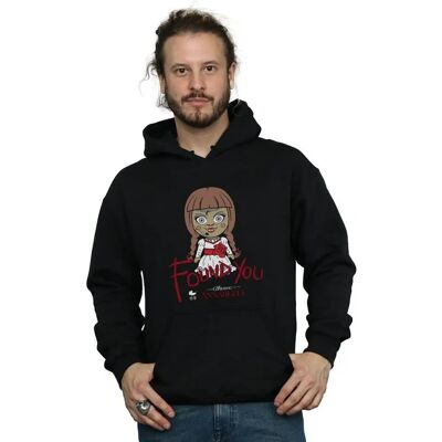 Absolute Cult Annabelle Herren Chibi Kapuzenpullover - Schwarz Absolute Cult Annabelle Herren Chibi Kapuzenpullover - Schwarz