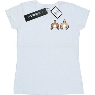Koszulka damska Disney Chip N Dale z nadrukiem na piersi - T-Shirt Koszulka damska Disney Chip N Dale z nadrukiem na piersi - T-Shirt