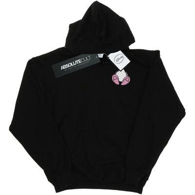 Felpa con cappuccio Disney Uomo Daisy Duck - Nero - XXXXX-Large Felpa con cappuccio Disney Uomo Daisy Duck - Nero - XXXXX-Large