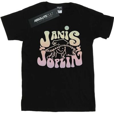 T-Shirt uomo logo pastello Janis Joplin - Merchandising Ufficiale T-Shirt uomo logo pastello Janis Joplin - Merchandising Ufficiale