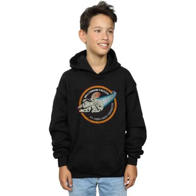 Absolute Cult Star Wars Felpa con Cappuccio Millennium Falcon Nero 12-13 anni Absolute Cult Star Wars Felpa con Cappuccio Millennium Falcon Nero 12-13 anni