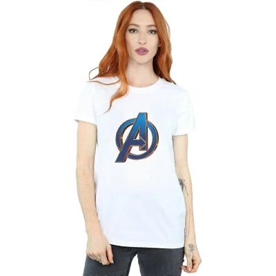 Marvel Avengers Endgame Heroic Logo Boyfriend T-Shirt - T-Shirt Marvel Avengers Endgame Heroic Logo Boyfriend T-Shirt - T-Shirt